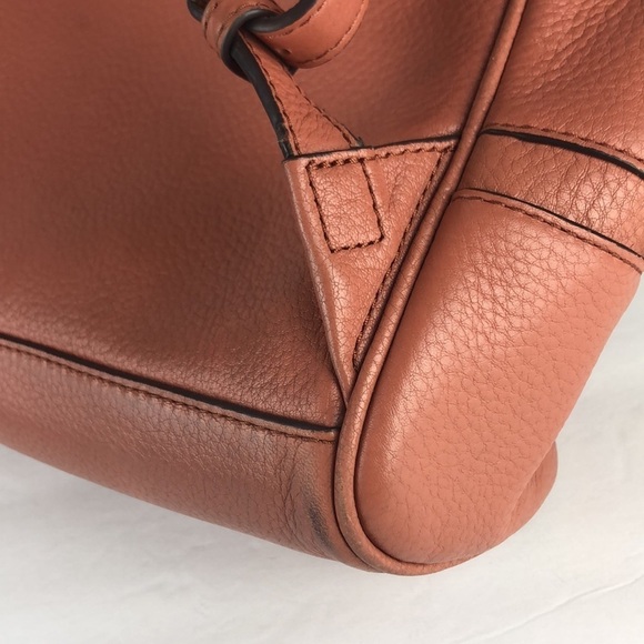 Michael Kors Rhea Medium Leather Designer Chic Fashionable Backpack MK main image 4